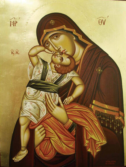 Holy Mary with Baby Jesus 2